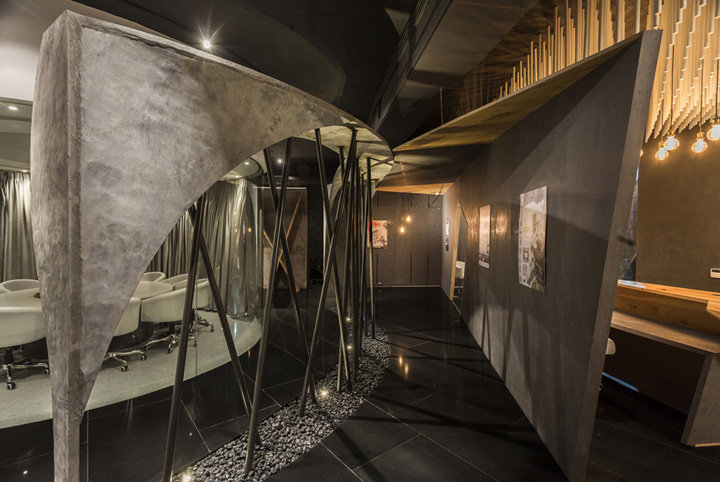 雕塑空间 印度Atelier Krikos办公设计欣赏