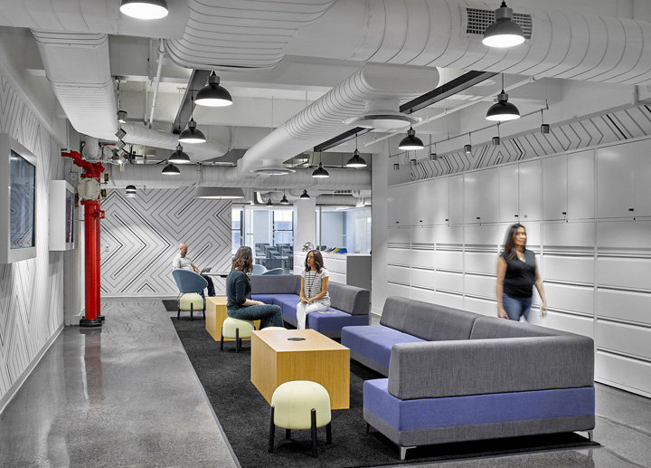 唯美工业风 美国零售商Foot Locker纽约总部设计欣赏