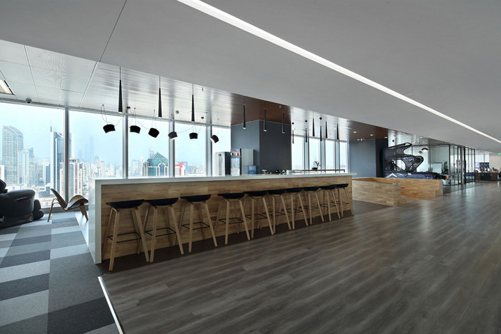 中西合璧 跨境电商平台Wish上海办公设计欣赏