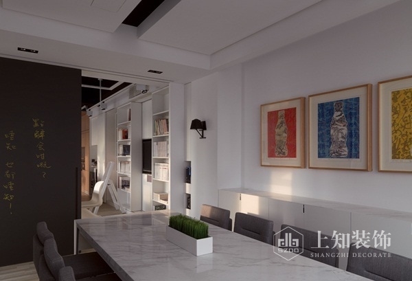 美白写字楼设计，打造创意挥洒的白色办公空间-1.jpg