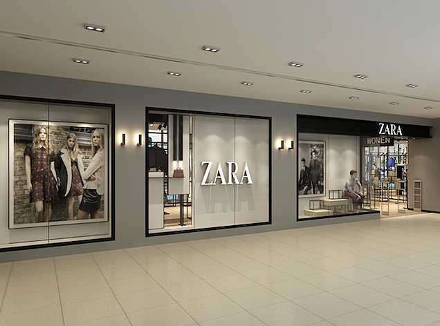 ZARA服饰店铺装修